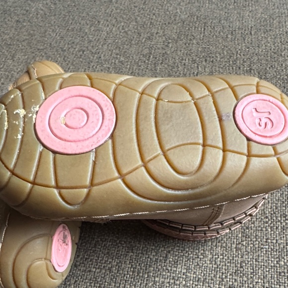 Stride Rite Light Brown Kids Fringe Boots - Picture 4 of 6